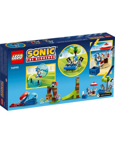 Konstruktor LEGO Sonic - Sonic Challenge, Speed ​​​​Sphere (76990) - 10